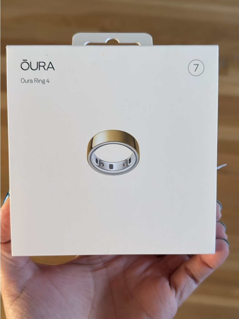NEW Oura Ring 4 Gold Size 7